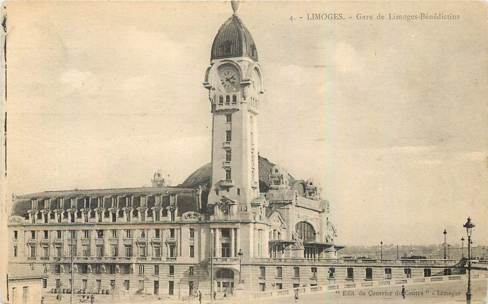 CPA Limoges Gare de Limoges Benedictins 