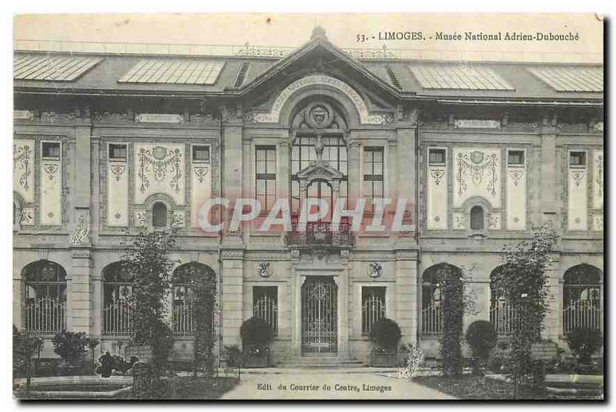 CPA Limoges Musee National Adrien Dubouche 