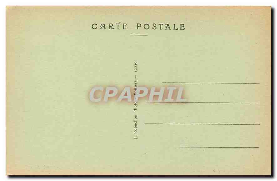 Poitiers (Vienne) - Capitello del XI secolo - La Morte di San Hulaire - Chiesa di San Hulaire-le-Grand — Verso