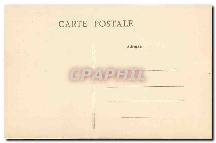 CPA Poitiers Vienne Le Perlstle du Palais de Justice  — Rückseite