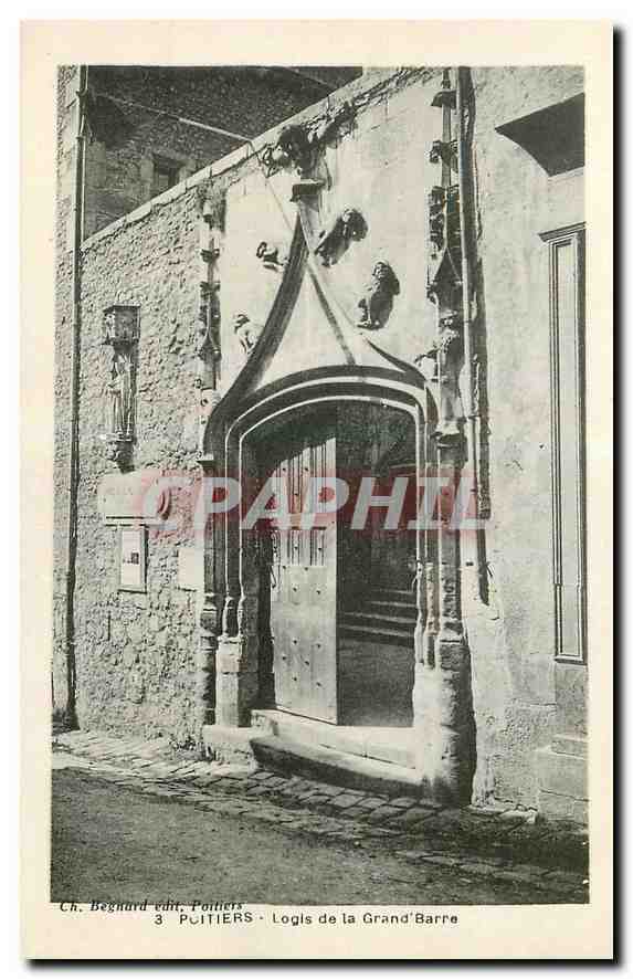 CPA Poitiers Logis de la Grande Barre 