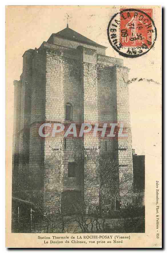 CPA Station Thermale de la Roche Posay Vienne Le Donjon du Chateau 