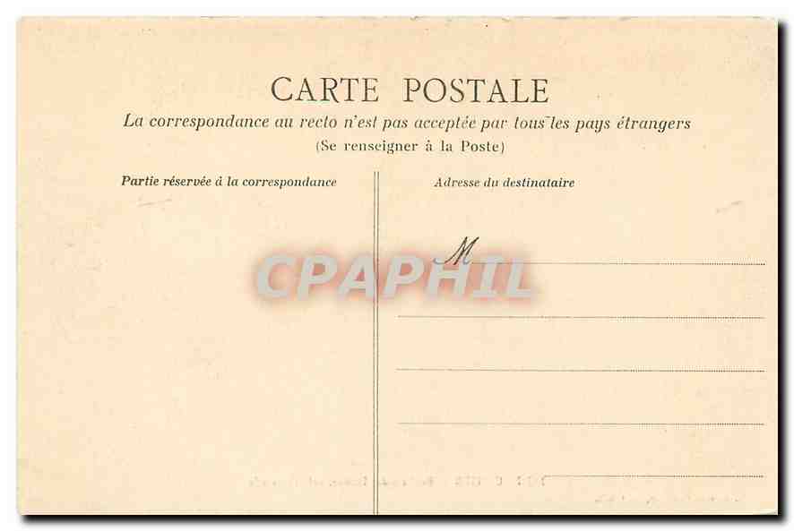 CPA Noitmoutier Rochers des Dames pres l'estacade  — Back