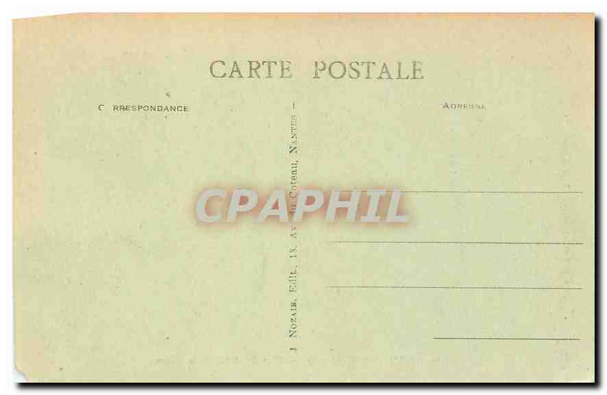 CPA Croix de Vie Vendee Vue generale de la Plage  — Back