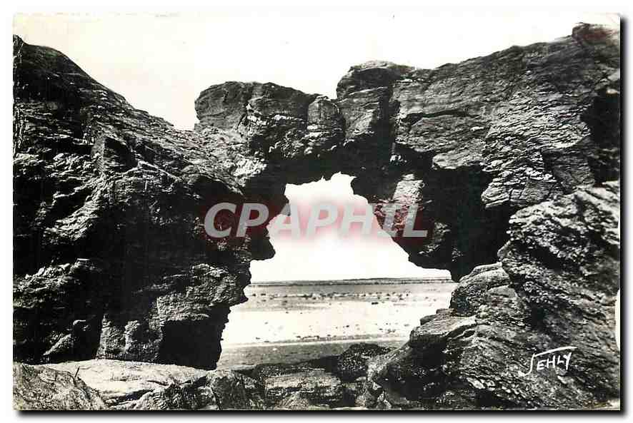 CPM Croix de Vie Sion Vendee Rochers de la Cote Sauvage le Trou du Diable 
