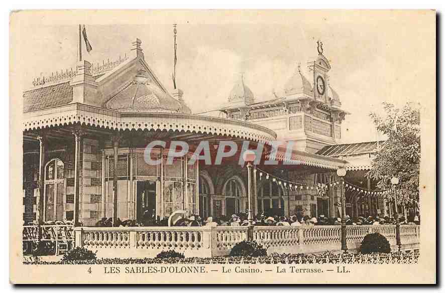CPA Les Sables d'Olonne Le Casino La Terrasse 