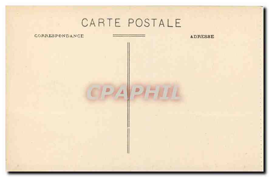 CPA Les Sables D'Olonne Chateau Nina d'Asty  — Back