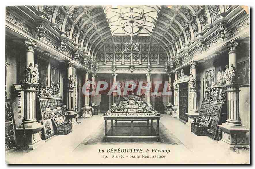 CPA La Benedictine a Fecamp Musee Salle Renaissance 