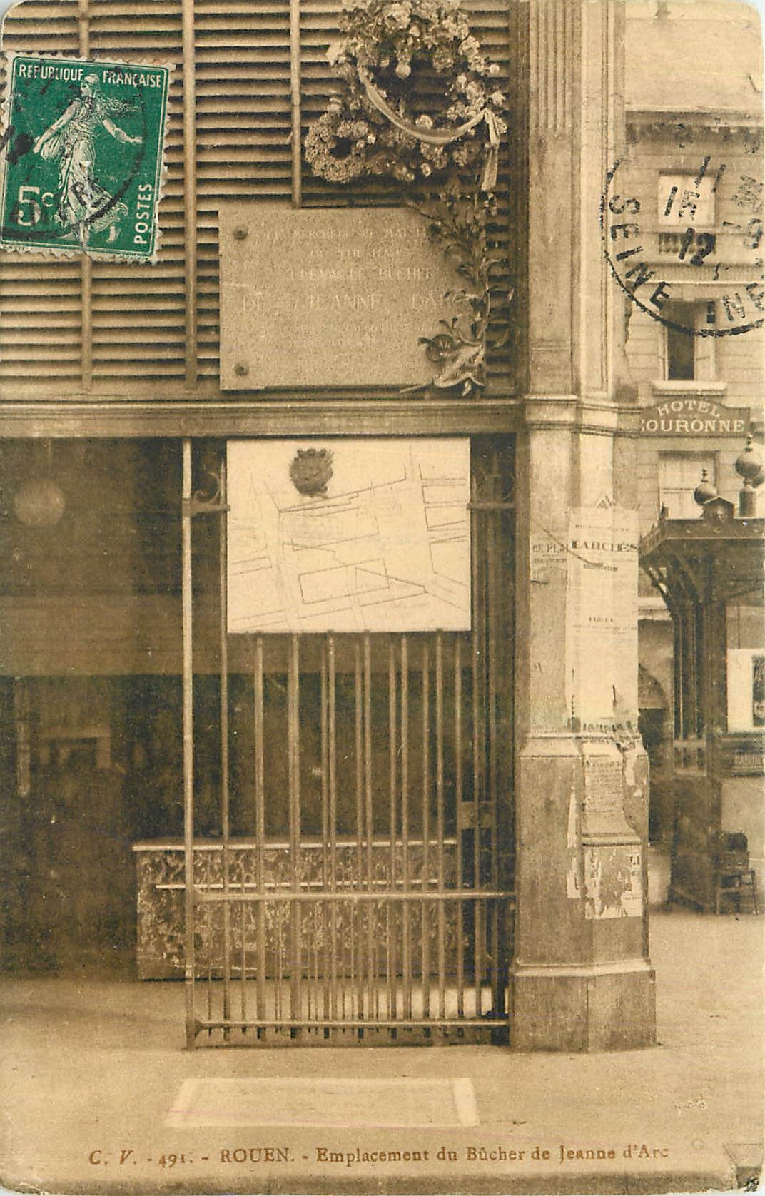 CPA Rouen Emplacement 