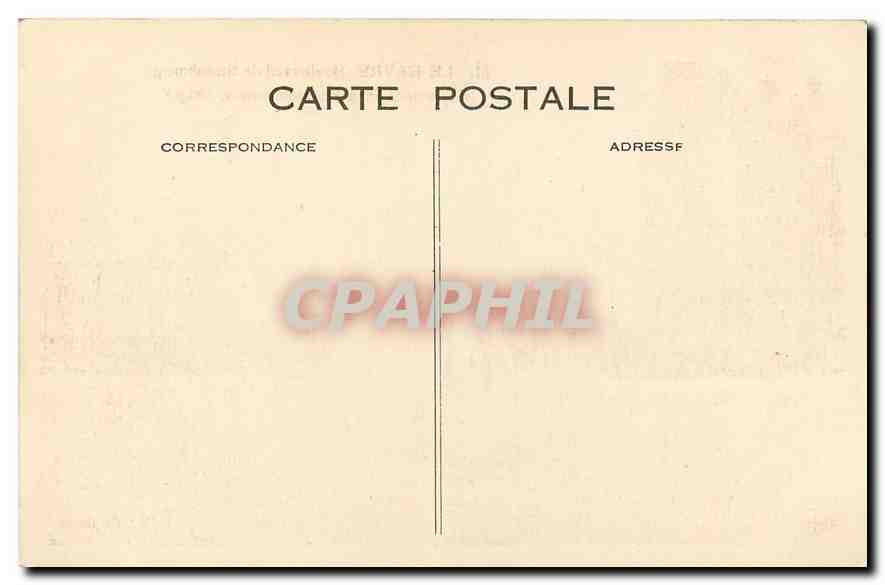CPA Le Havre Boulevard de Strasbourg Monument de la Reconnaissance Belge  — Rückseite