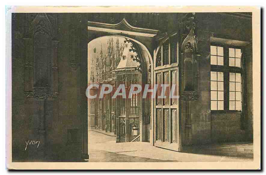 CPA Rouen Entree du Palais de Justice 