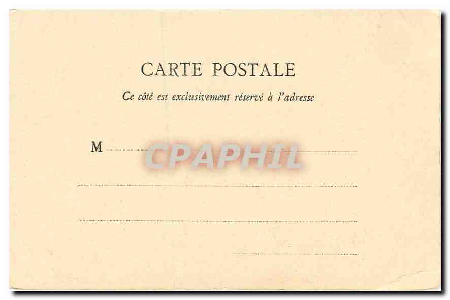 CPA Rouen Eglise St Ouen  — Verso