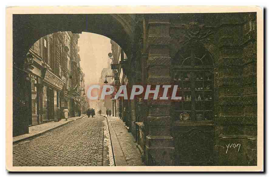 CPA Rouen Rue de la Grosse Horloge 