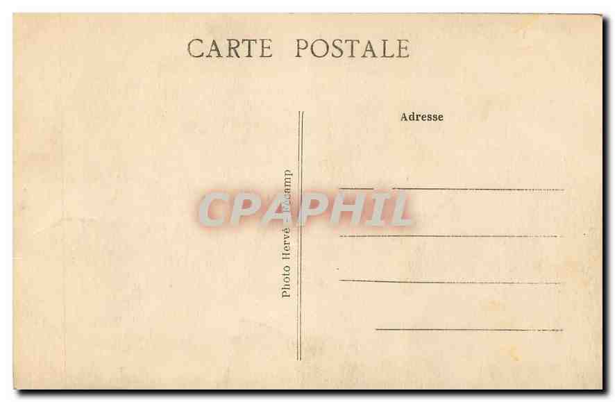 CPA Fecamp S inf Les Falaises de Grainval  — Rückseite
