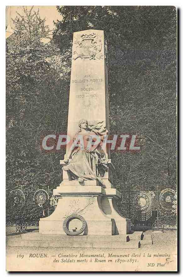 CPA Rouen Cimetiere Monumental 