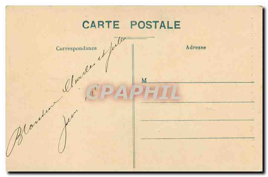 CPA Rouen Vieille Maison Rue St Romain  — Rückseite