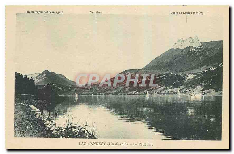 CPA Lac d'Annecy Hte Savoie Le Petit Lac 