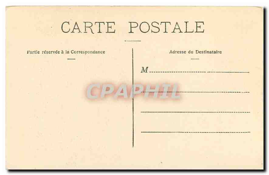 CPA Annecy Les vieilles Prisons  — Rückseite