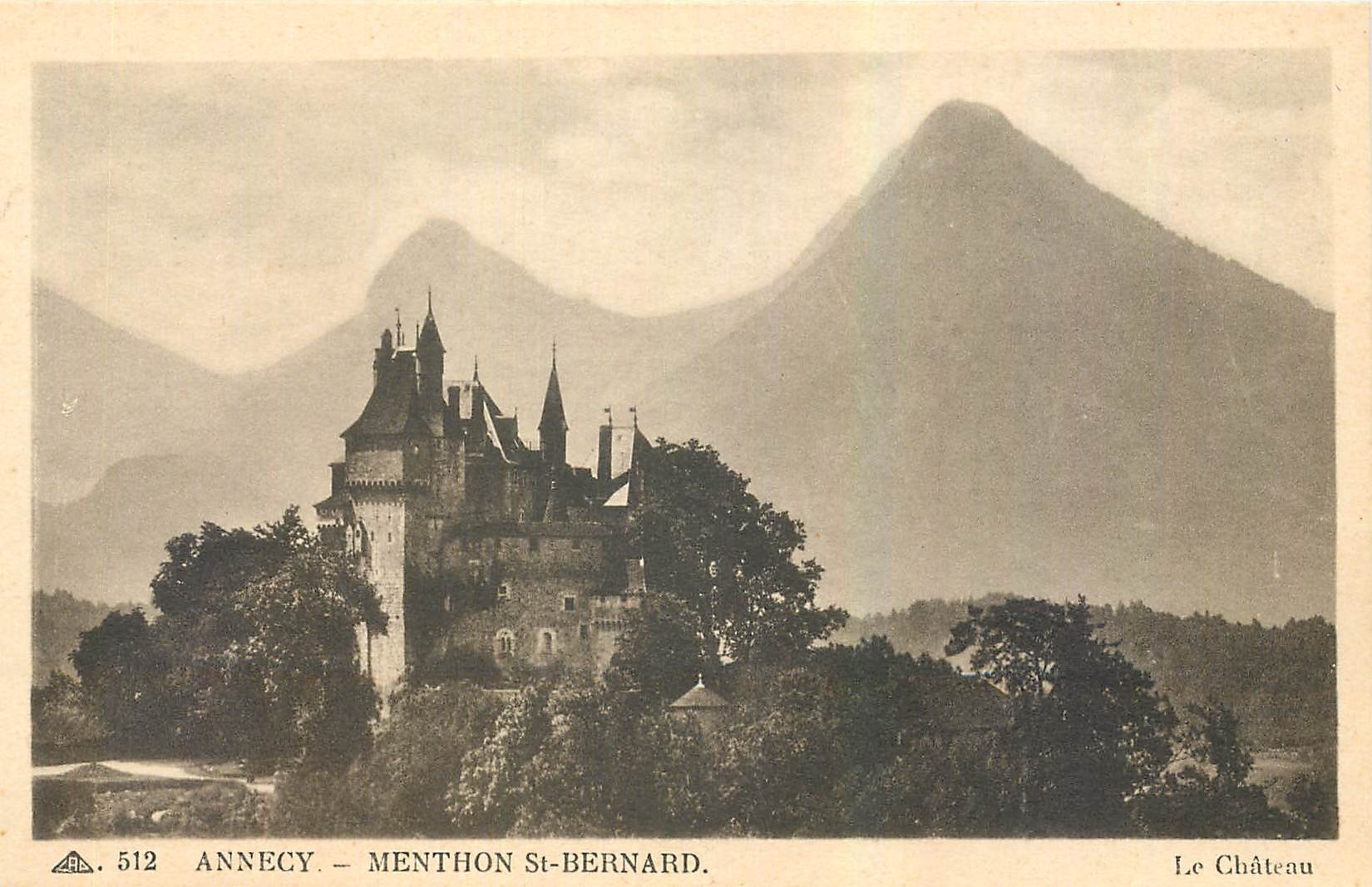 CPA Annecy Menthon St Bernard Le Chateau 