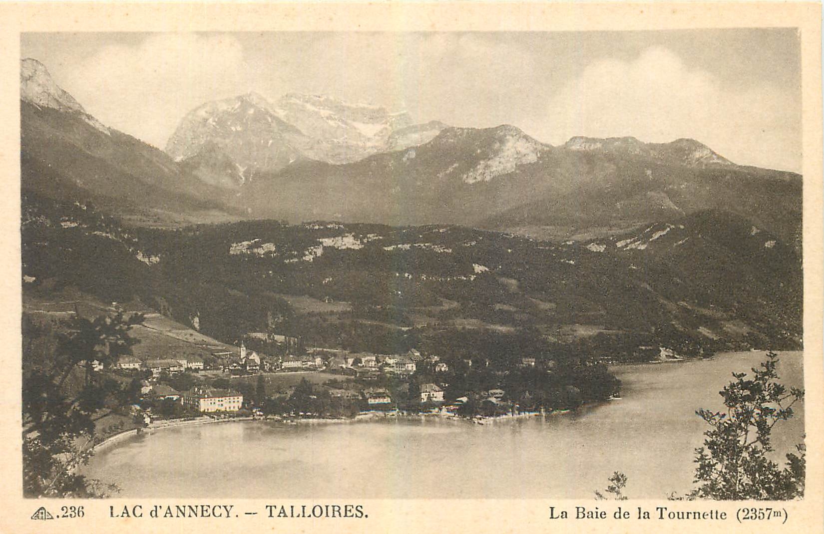 Lac d'Annecy — Talloires — La Baie de la Tournette (2357m)