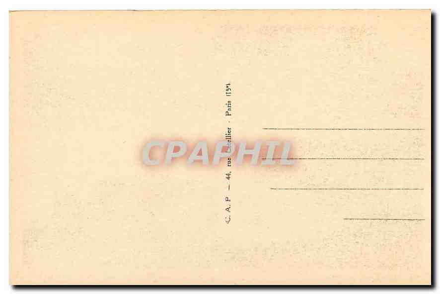 Lac d'Annecy — Talloires et le bout du lac — C.A.P. — 44, rue Lellier, Paris (15e) — Rückseite