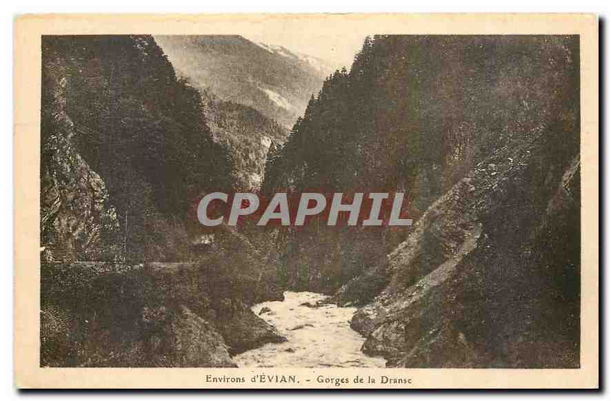 Environs d'ÉVIAN - Gorges de la Dranse