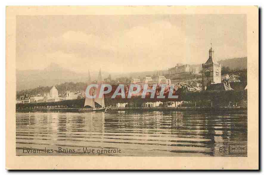 CPA Evian les Bains Vue generale 