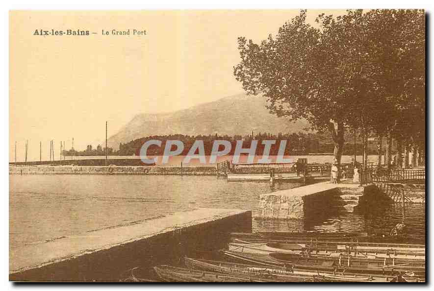CPA Aix les Bains Le Grand Port 