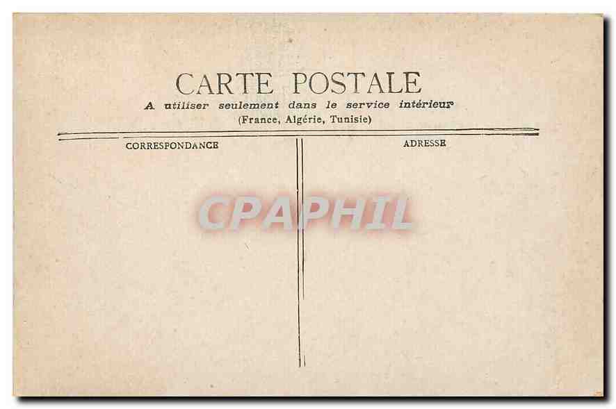 CPA Paris la Madaleine et Rue Royale  — Verso