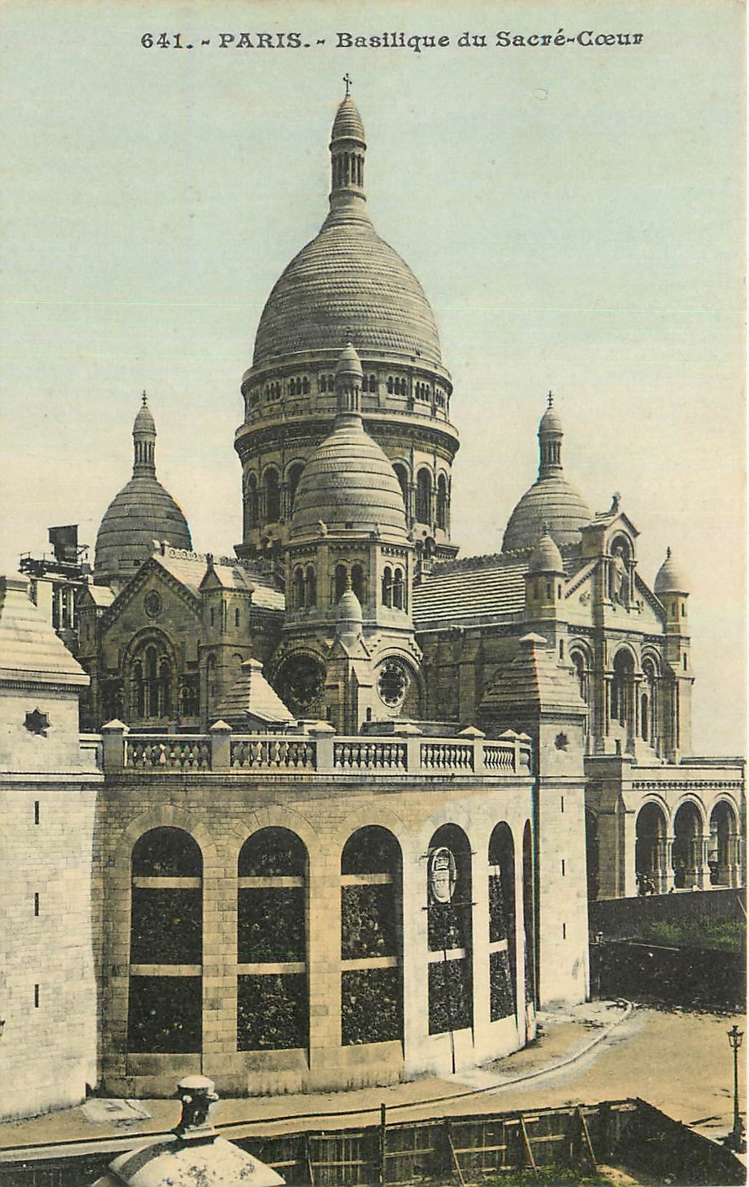 CPA Paris Basilique du Sacre Coeur 
