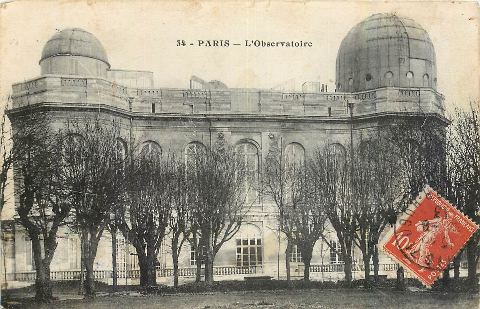 CPA Paris l'Observatoire 