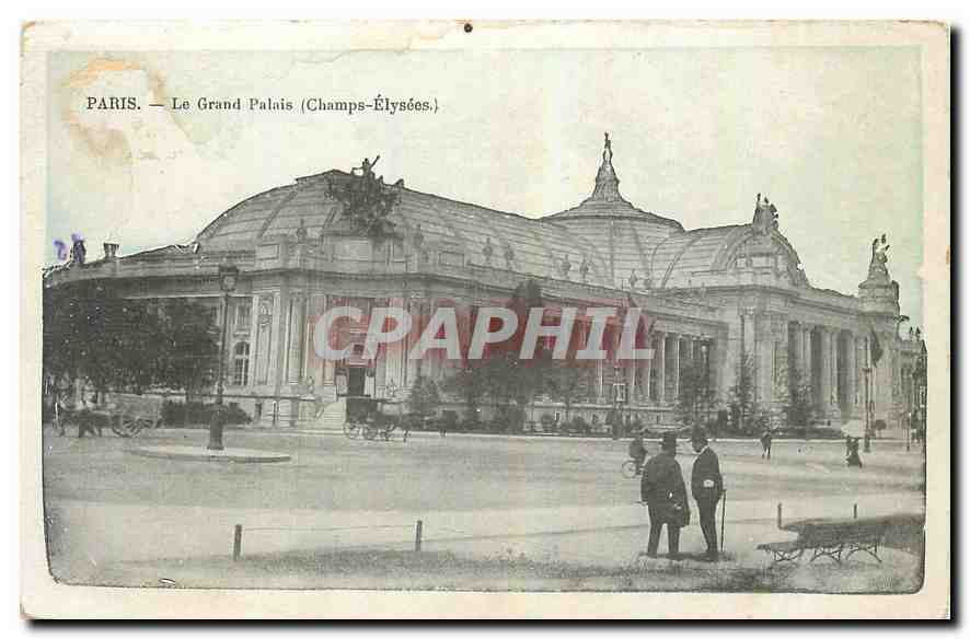 CPA Paris Le Grand Palais Champs Elysees 