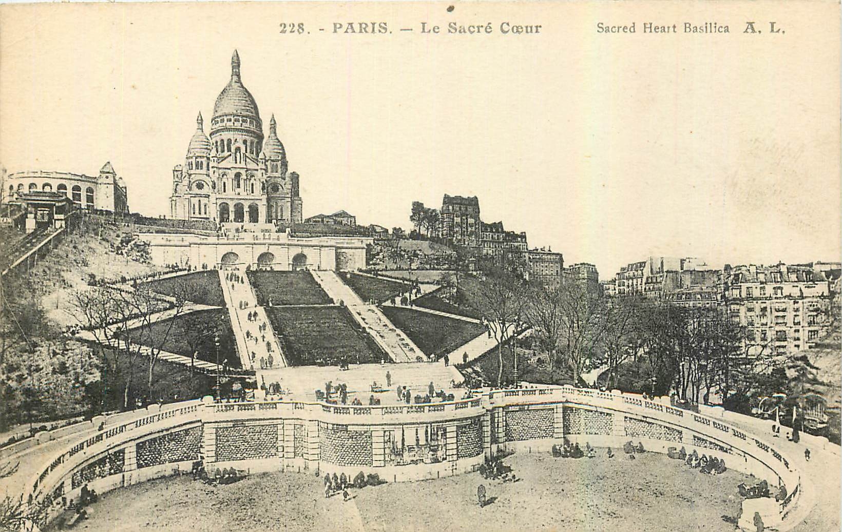 CPA Paris Le Sacre Coeur 