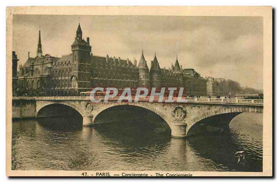 CPA Paris Conciergerie 