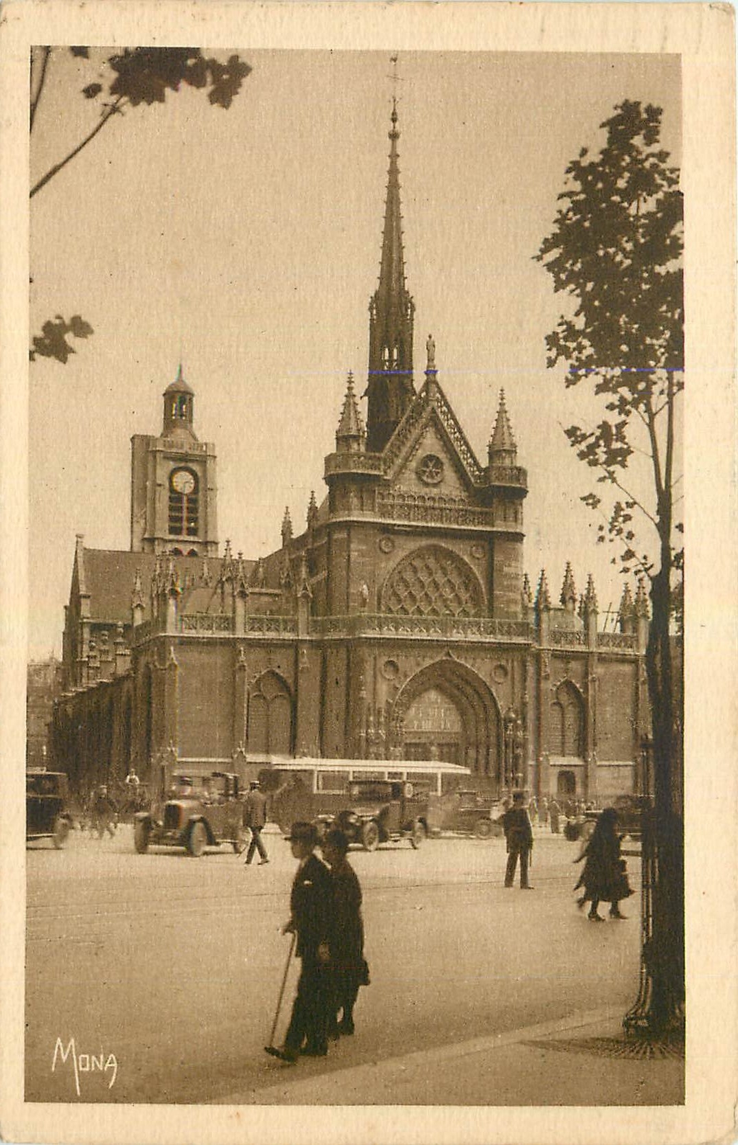CPA Petits Tableaux de Paris Eglise Saint Laurent 