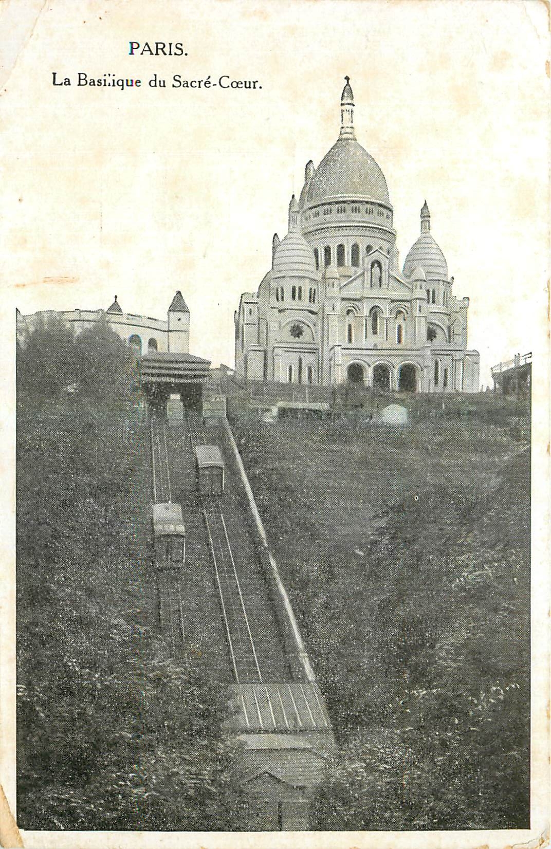 CPA Paris La Basilique du Sacre Coeur 