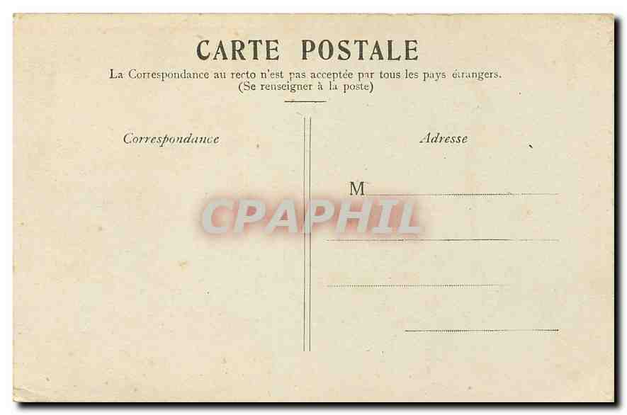 CPA Paris La Basilique du Sacre Coeur  — Rückseite