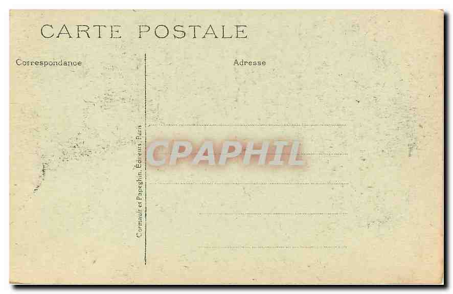 CPA Paris Le Boulevard des Capucines et l'Olympia  — Rückseite