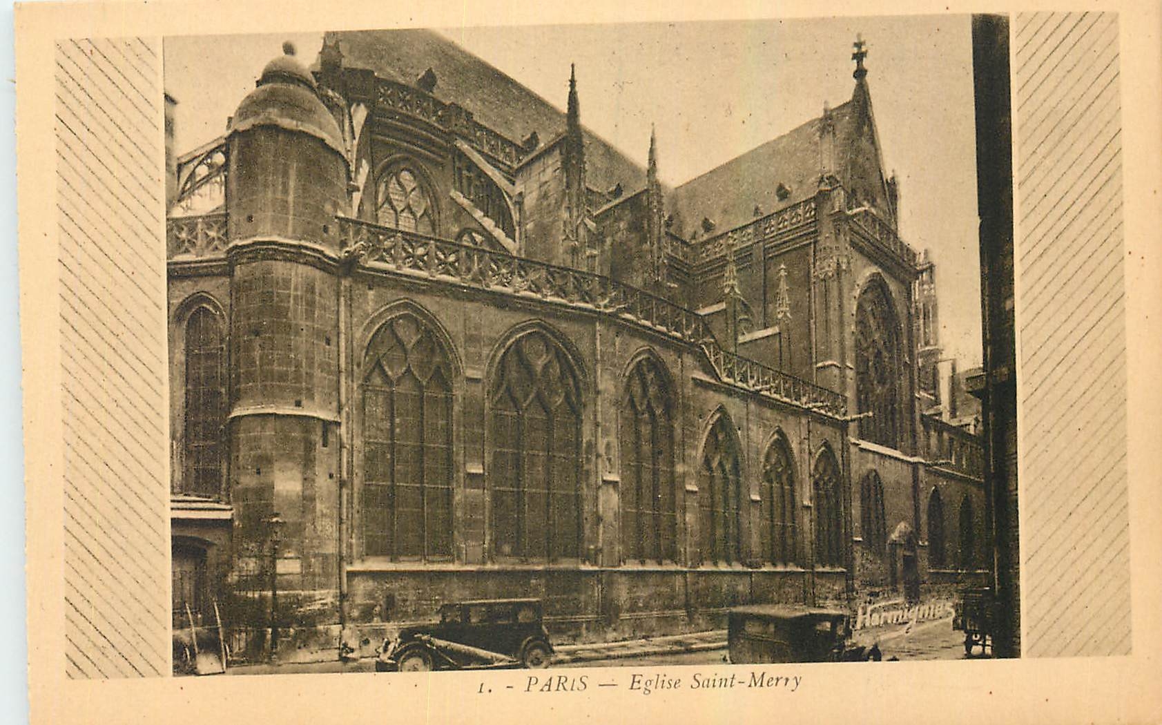 CPA Paris Eglise Saint Merry 
