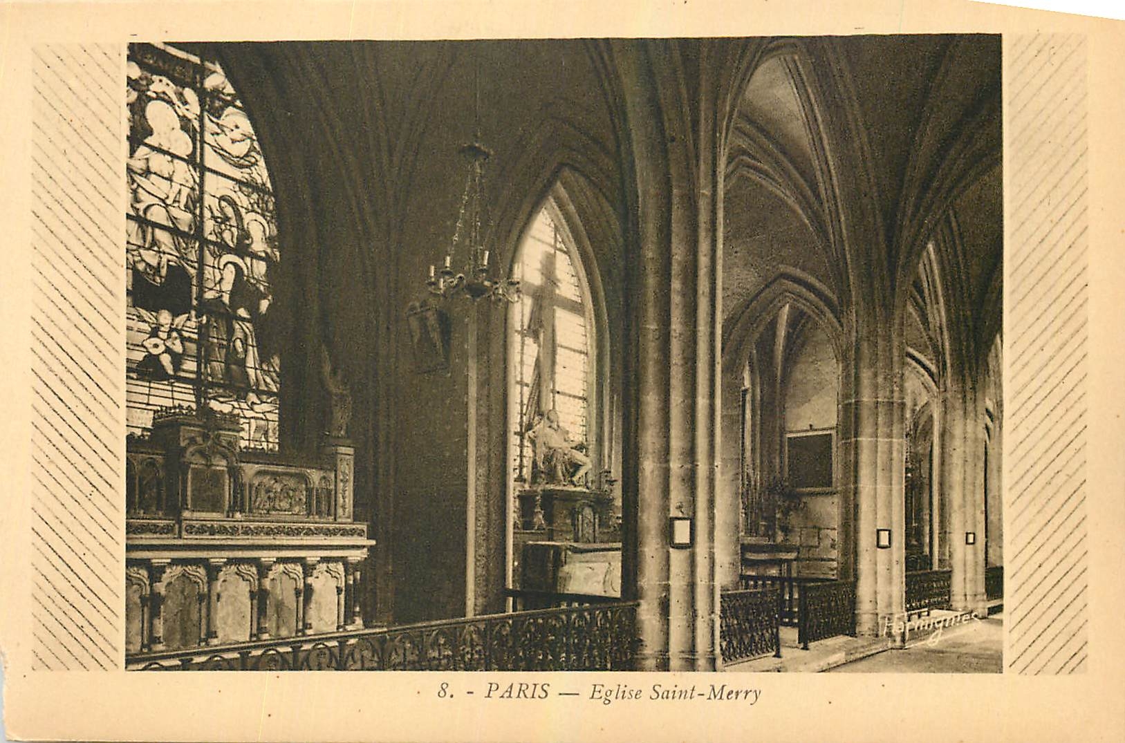 CPA Paris Eglise Saint Merry 
