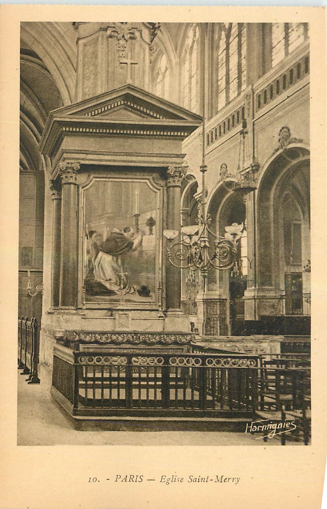 CPA Paris Eglise Saint Merry 