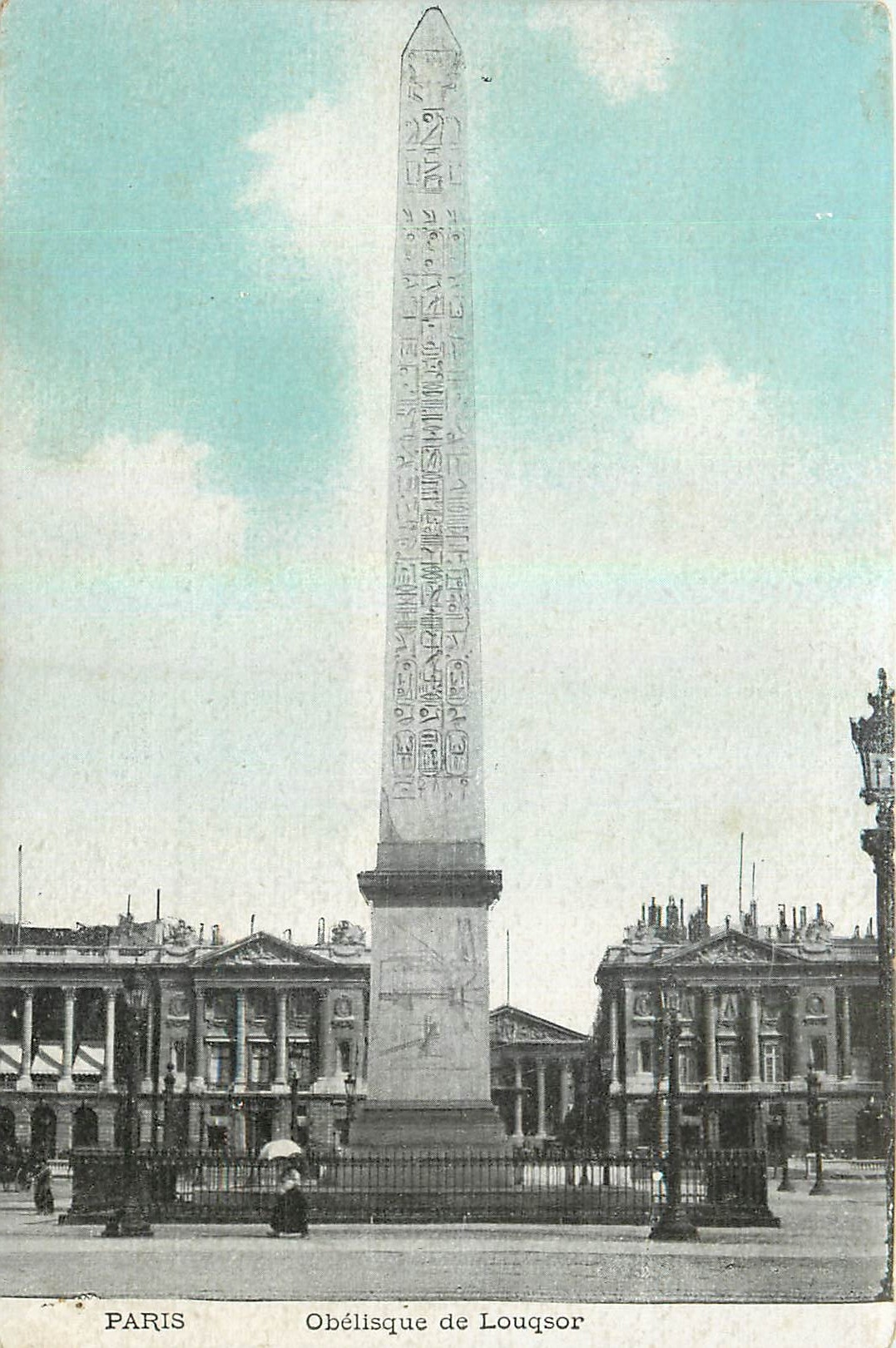 CPA Paris Obelisque de Louqsor 