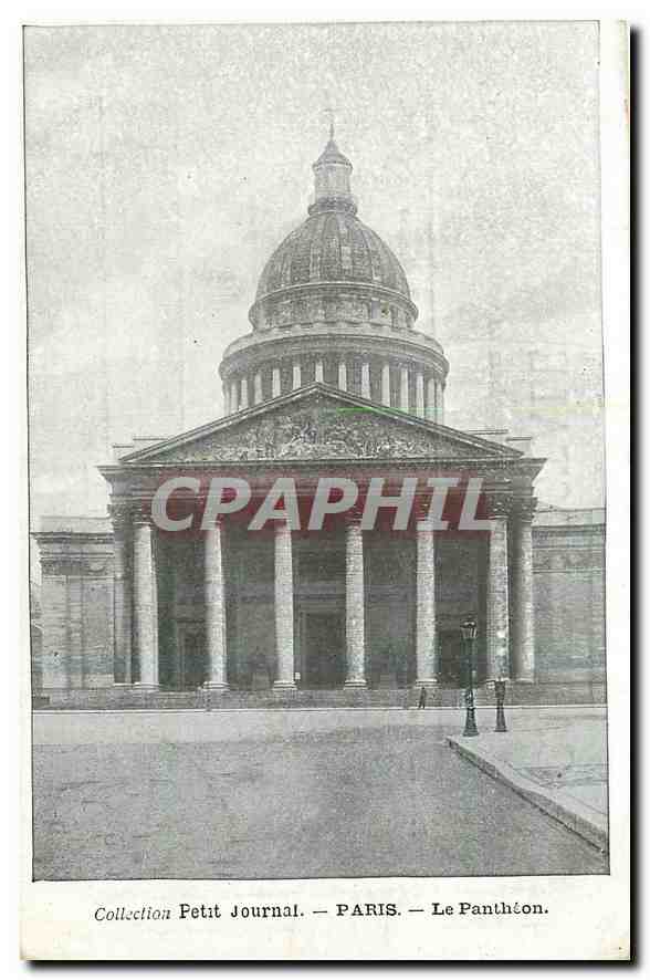 CPA Petit Journal Paris Le Pantheon 