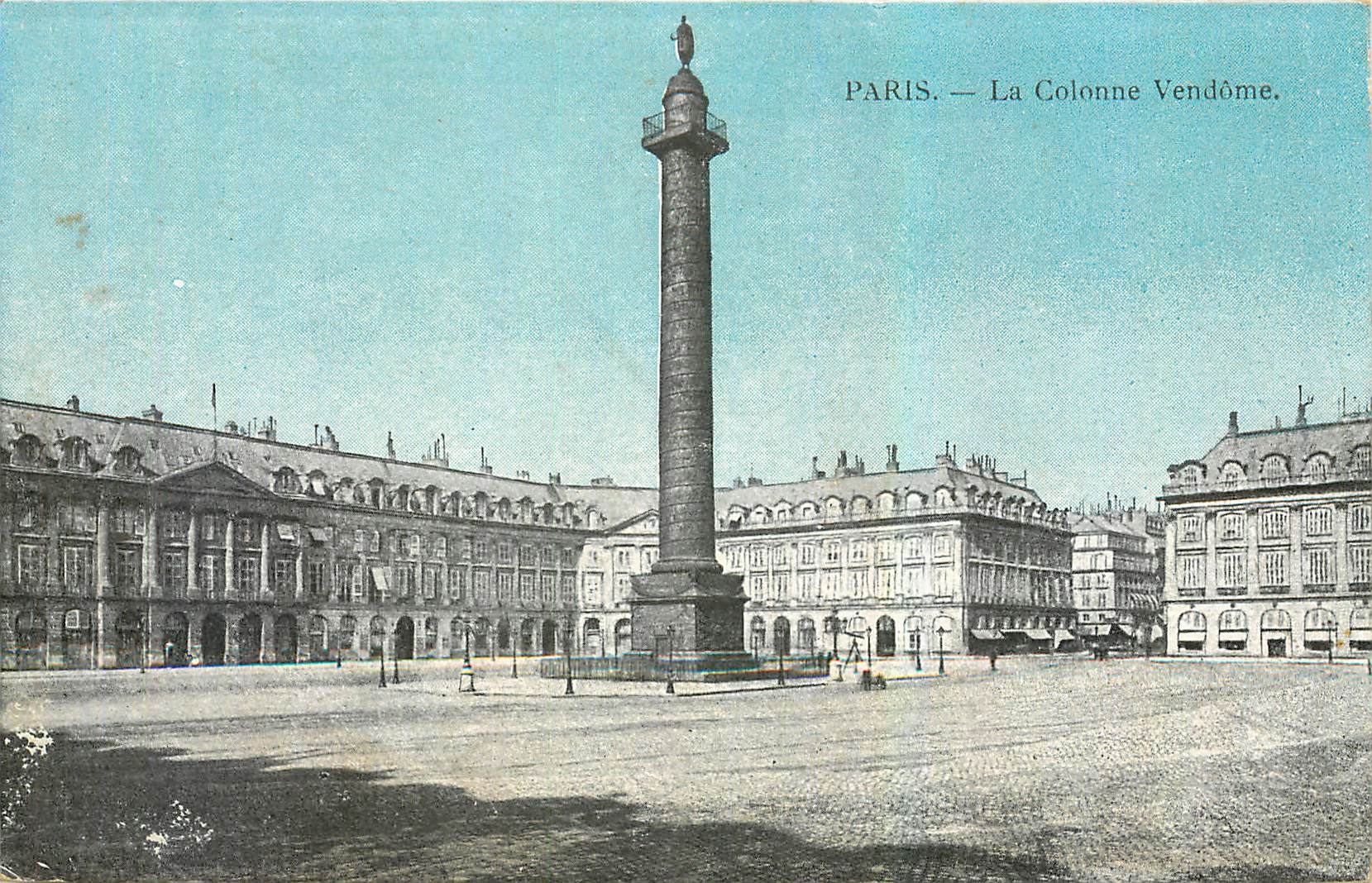 CPA Paris La Colonne Vendome 