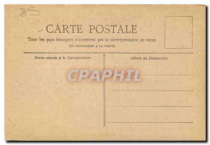 CPA Paris Le Grand Palais  — Verso
