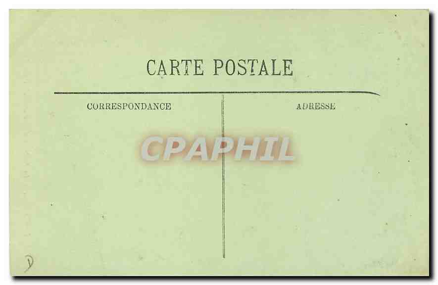 CPA Paris Le Statue d'Alfred de Musset  — Rückseite