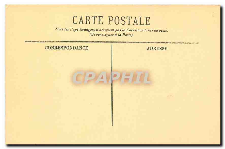 CPA Paris La Madeleine et la Place  — Verso
