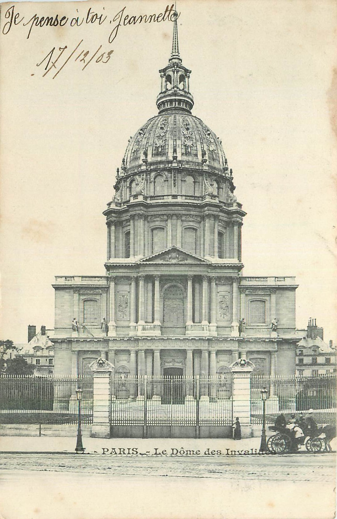 CPA Paris Le Dome des Invalides 