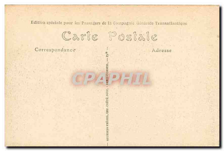 CPA Paris l'Hotel de Ville  — Rückseite