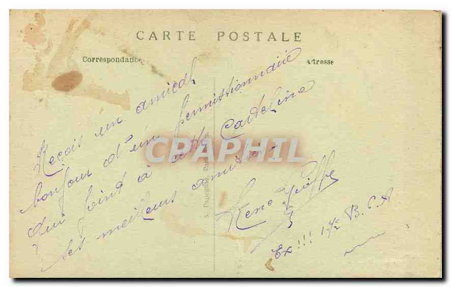 CPA Paris l'Hotel de Ville et le Pont d'Arcole  — Rückseite